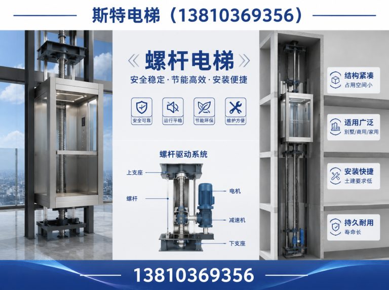 房山区螺杆电梯展示图